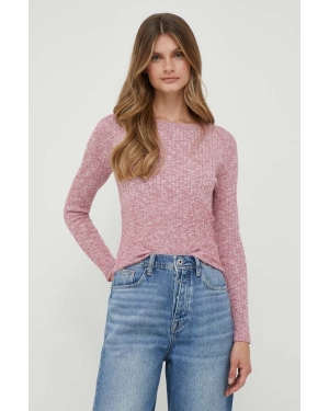 Pepe Jeans sweter Danica damski kolor różowy lekki