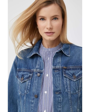 Polo Ralph Lauren kurtka jeansowa damska kolor granatowy przejściowa