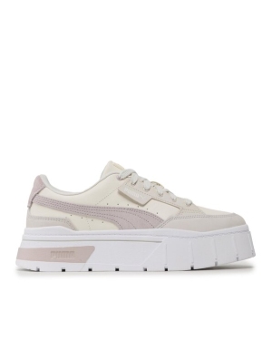 Puma Sneakersy Mayze Stack Luxe Wns 389853 01 Écru