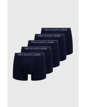 Polo Ralph Lauren bokserki 5-pack męskie kolor czarny