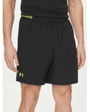 Under Armour Szorty sportowe Ua Vanish Woven 6In Shorts 1373718-006 Czarny Fitted Fit