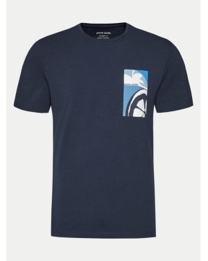 Pierre Cardin T-Shirt 21060/000/2102 Granatowy Modern Fit