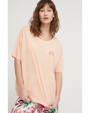 Roxy t-shirt damski kolor szary ERJZT05666
