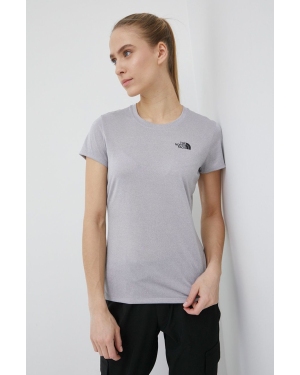 The North Face t-shirt sportowy Reaxion kolor szary
