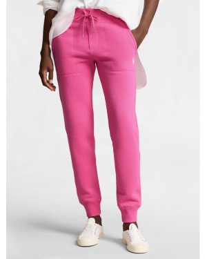 Polo Ralph Lauren Spodnie dresowe Mari 211839386032 Różowy Relaxed Fit