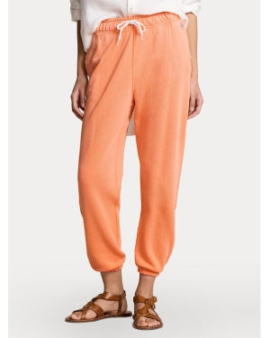 Polo Ralph Lauren Spodnie dresowe 211935585001 Pomarańczowy Regular Fit