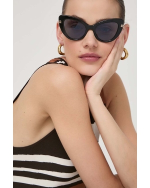 Vivienne Westwood okulary przeciwsłoneczne damskie kolor czarny