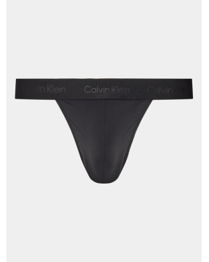 Calvin Klein Underwear Stringi 000NB3854A Czarny