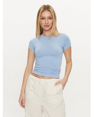 Gina Tricot T-Shirt 21287 Niebieski Slim Fit