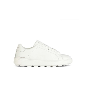 Geox sneakersy skórzane D SPHERICA ECUB-1 kolor biały D45WEB 00085 C1000
