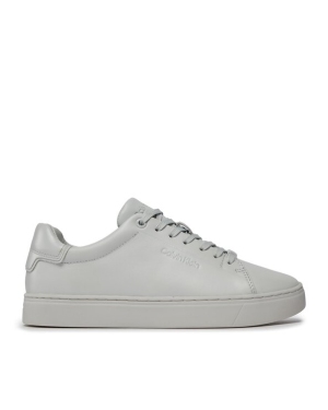 Calvin Klein Sneakersy Clean Cupsole Lace Up HW0HW01863 Szary