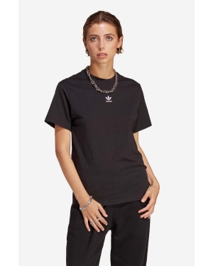 adidas Originals t-shirt bawełniany dziecięcy Tee Regular kolor czarny IC1826
