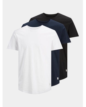 Jack&Jones Komplet 3 t-shirtów Noa 12191765 Biały Regular Fit