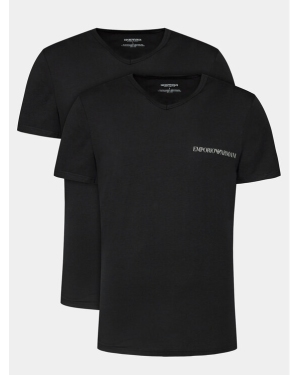 Emporio Armani Underwear Komplet 2 t-shirtów 111849 4R717 07320 Czarny Regular Fit