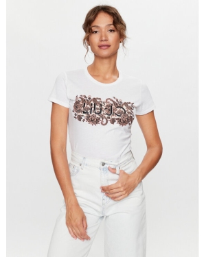 Liu Jo T-Shirt MF3382 JS923 Biały Regular Fit