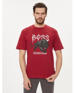 Boss T-Shirt TeePantera 50510223 Czerwony Regular Fit