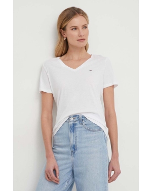 Tommy Jeans t-shirt bawełniany 2-pack damski