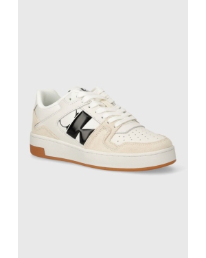 Calvin Klein Jeans sneakersy BASKET CUPSOLE LOW MIX NBS DC kolor beżowy