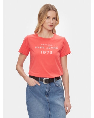 Pepe Jeans T-Shirt Harbor PL505743 Czerwony Regular Fit