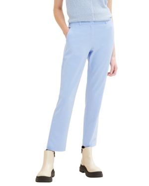 Tom Tailor Spodnie materiałowe 1035887 Błękitny