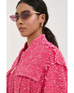 Etro okulary przeciwsłoneczne damskie kolor różowy