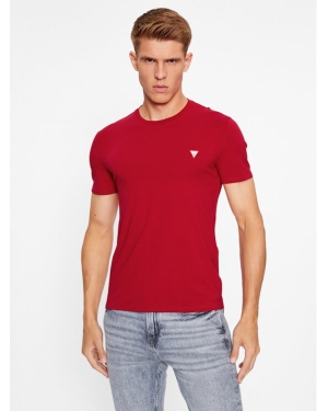 Guess T-Shirt M2YI24 J1314 Czerwony Slim Fit