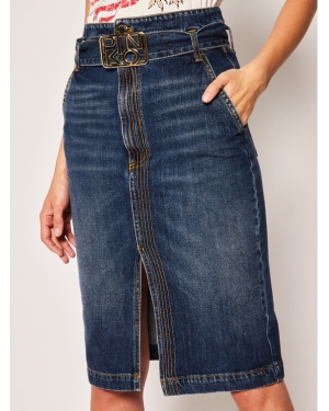 Pinko Spódnica jeansowa Lizzy PE 20 PRR 1N12TA Y649 Granatowy Regular Fit