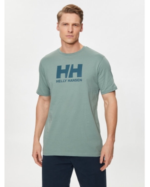 Helly Hansen T-Shirt Hh Logo T-Shirt 33979 Zielony Regular Fit