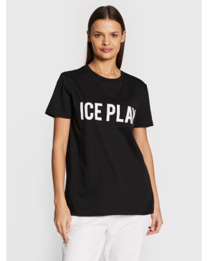 Ice Play T-Shirt 22I U2M0 F021 P400 9000 Czarny Relaxed Fit