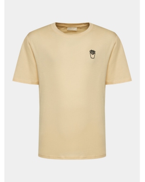 Outhorn T-Shirt OTHAW23TTSHM0854 Żółty Regular Fit