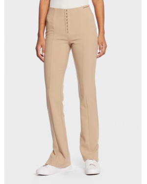 Calvin Klein Jeans Spodnie materiałowe J20J220529 Beżowy Slim Fit