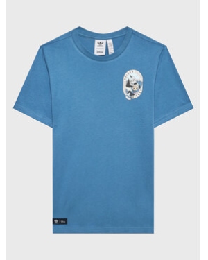 adidas T-Shirt DISNEY Mickey And Friends Tee HK9781 Niebieski Regular Fit