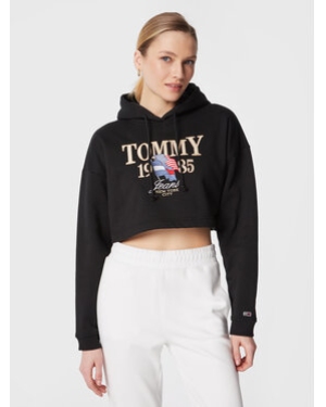 Tommy Jeans Bluza Luxe 3 DW0DW15061 Czarny Regular Fit