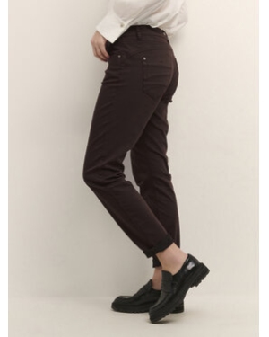Cream Spodnie materiałowe Lotte Plain Twill 10606565 Brązowy Regular Fit