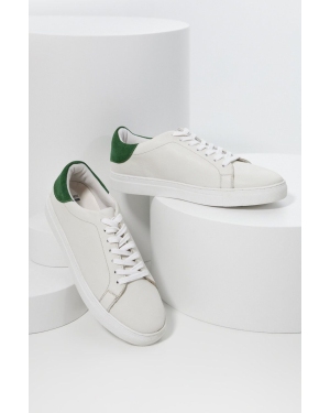 Answear Lab buty skórzane kolor biały