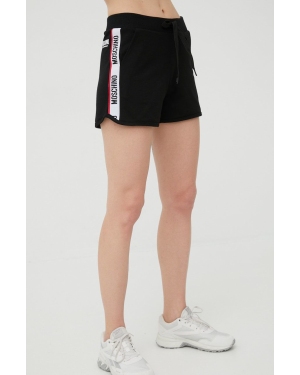 Moschino Underwear szorty piżamowe damskie kolor czarny