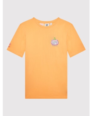 adidas T-Shirt KEVIN LYONS HF7579 Pomarańczowy Regular Fit