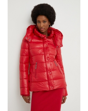 Answear Lab kurtka damska kolor czerwony zimowa