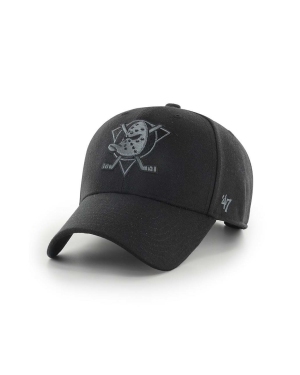 47brand czapka z daszkiem NHL Anaheim Ducks kolor czarny z aplikacją