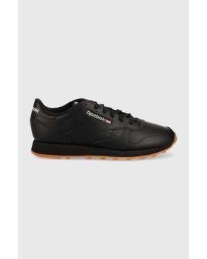 Reebok Classic sneakersy skórzane GY0961 kolor czarny GY0961-CBL/PG/RBK