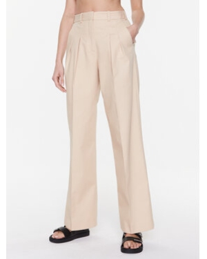 Calvin Klein Spodnie materiałowe Utility K20K205411 Beżowy Loose Fit