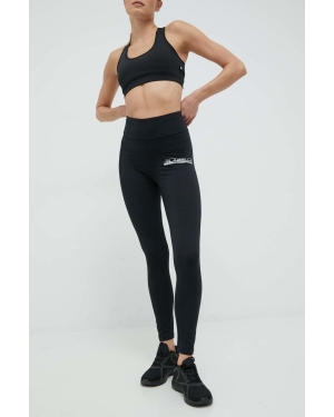 LaBellaMafia legginsy treningowe Essentials damskie kolor czarny z nadrukiem
