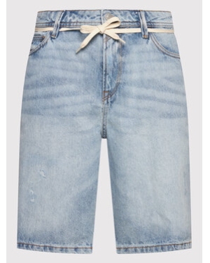 Tom Tailor Denim Szorty jeansowe 1032259 Niebieski Loose Fit