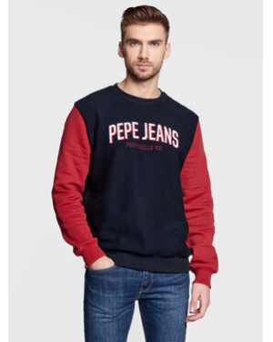 Pepe Jeans Bluza Perseus PM582262 Granatowy Regular Fit