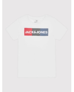 Jack&Jones Junior T-Shirt 12152730 Biały Regular Fit