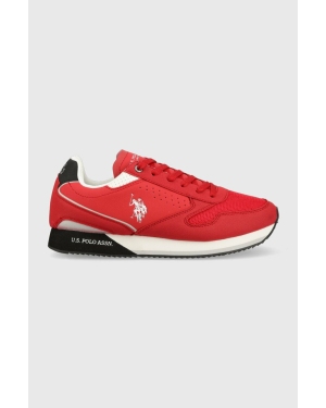 U.S. Polo Assn. sneakersy NOBIL kolor czerwony