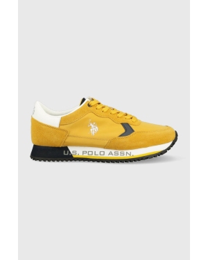 U.S. Polo Assn. sneakersy CLEEF kolor żółty