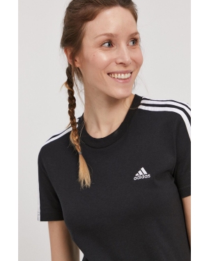 adidas T-shirt damski kolor czarny GL0784