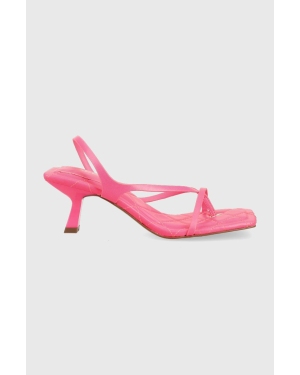 Aldo sandały LONI damskie kolor różowy