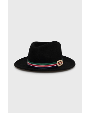 Aldo kapelusz wełniany Wendanad kolor czarny wełniany